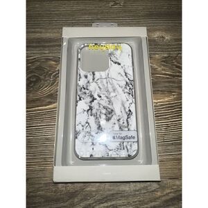 Heyday Apple iPhone 13 Pro Case with MagSafe - White Marble